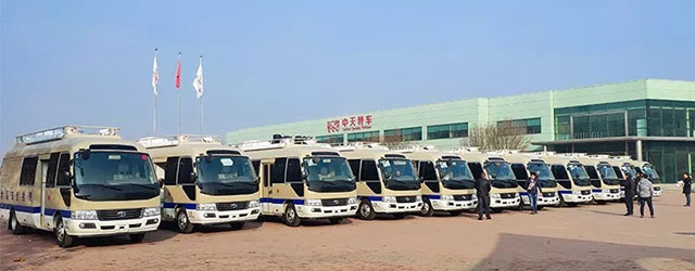 中天高科食品快檢車為山西省食品安全檢測保駕護航